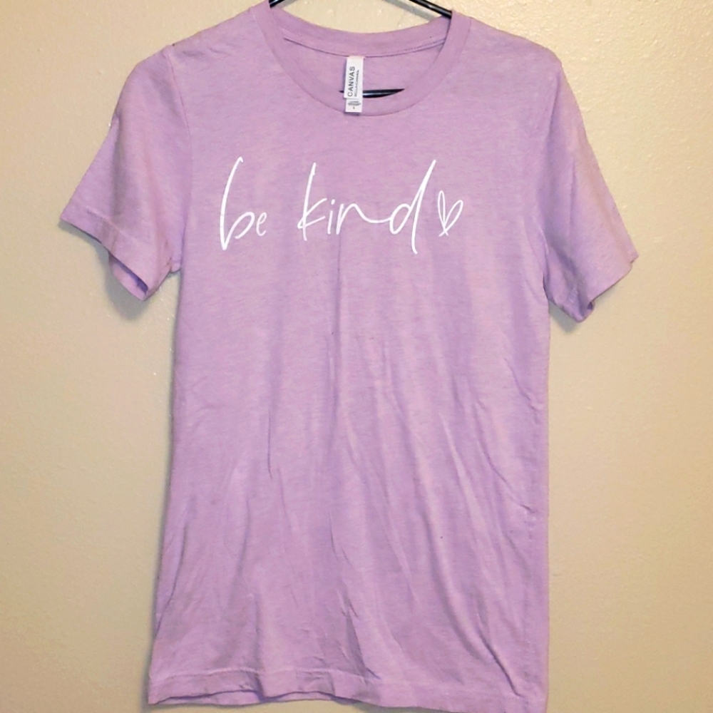 Bella + Canvas 'be kind' graphic tee